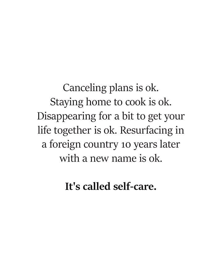 i love doing things alone